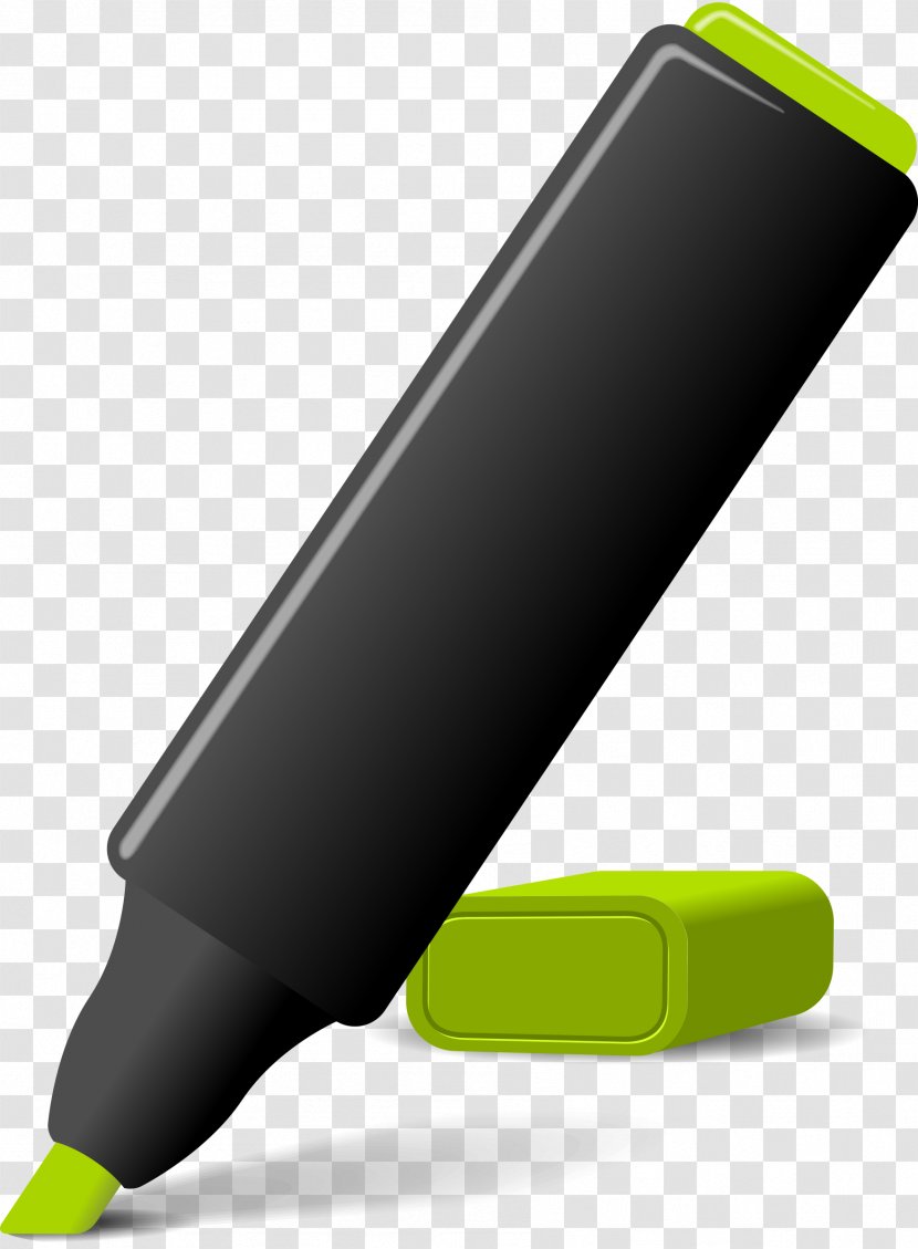 Marker Pen Whiteboard Eraser Clip Art - Website - Green Cliparts Transparent PNG