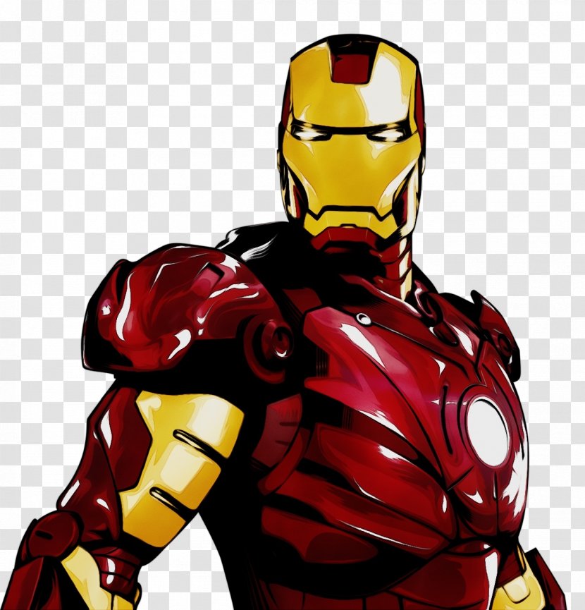 Iron Man Superhero Vexel Art Graphic Design - Suit Actor Transparent PNG