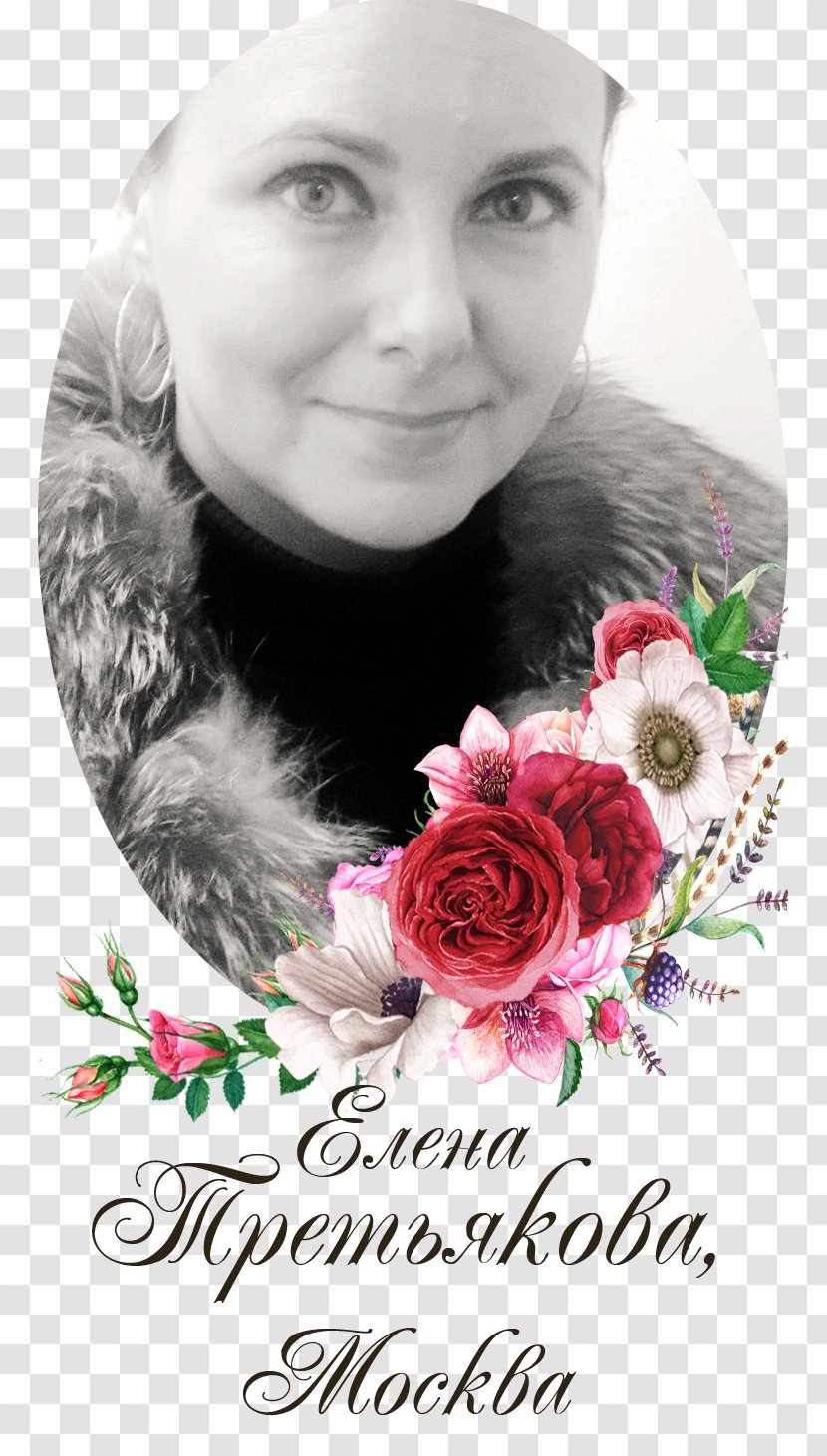 Elena Tretyakova Garden Roses Cut Flowers Floral Design - Gift - Flower Transparent PNG