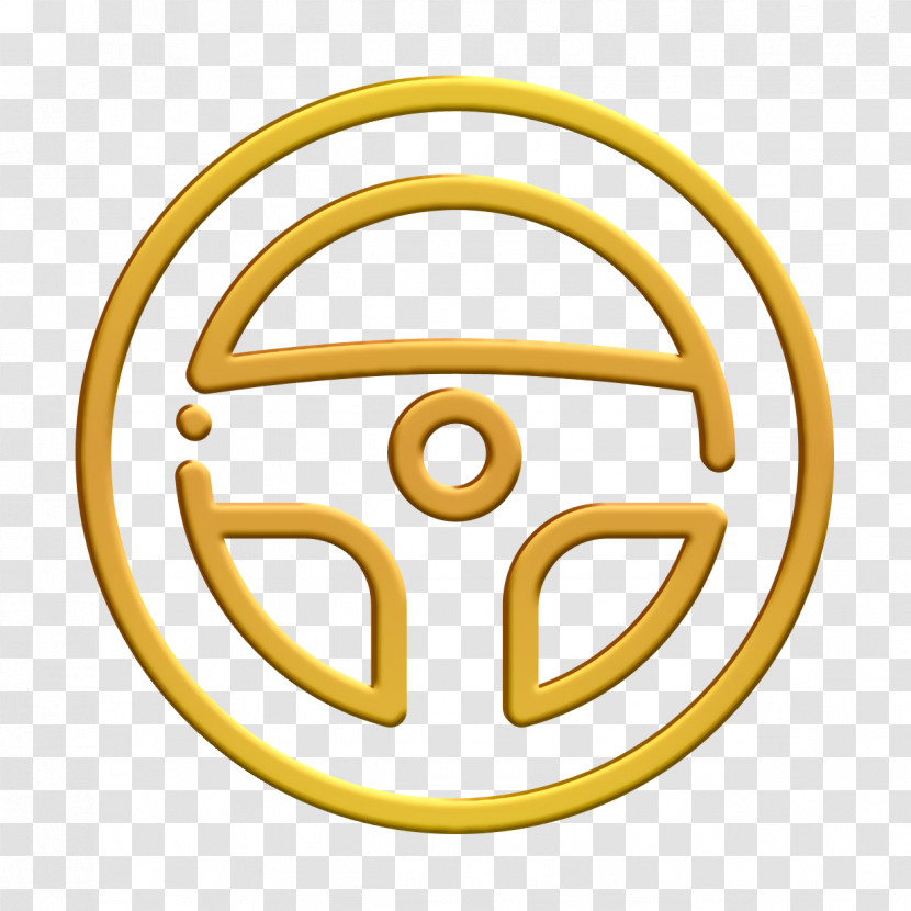 Car Icon Gaming Icon Steering Wheel Icon Transparent PNG