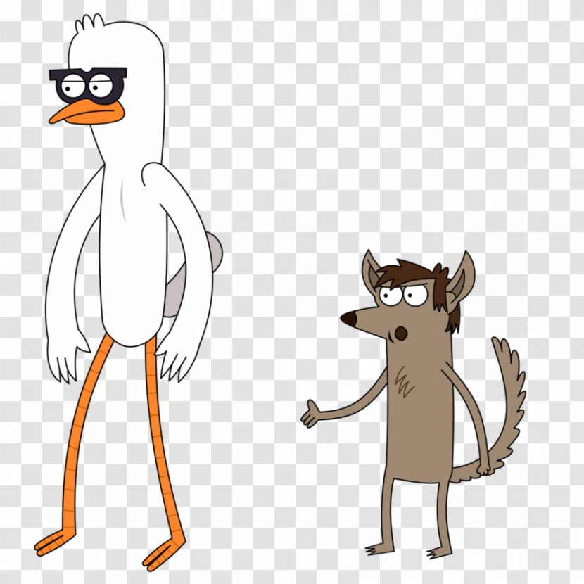 Mordecai Rigby Character Chad & Jeremy - Animal - Regular Show Transparent PNG
