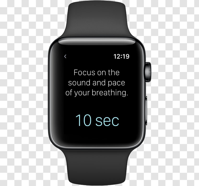 Apple Watch Series 2 3 Smartwatch - Muscle Relaxation Transparent PNG