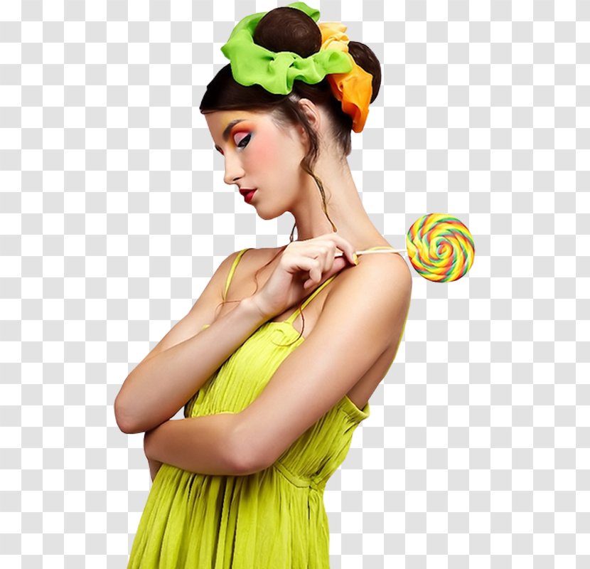 Lollipop Model Stock Photography Woman - Female Transparent PNG