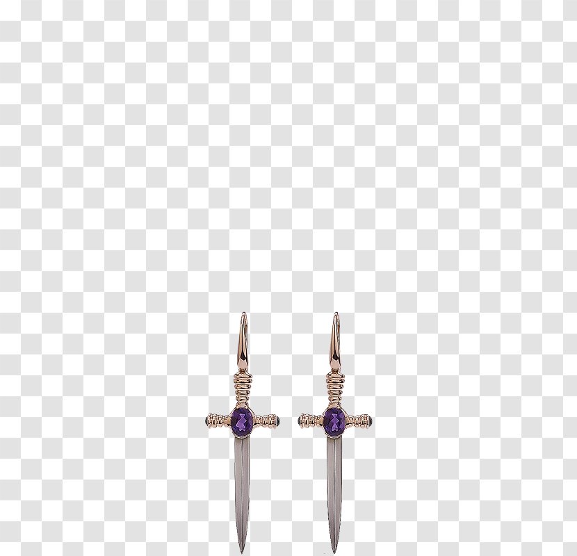 Earring Body Jewellery - Cold Weapon Transparent PNG
