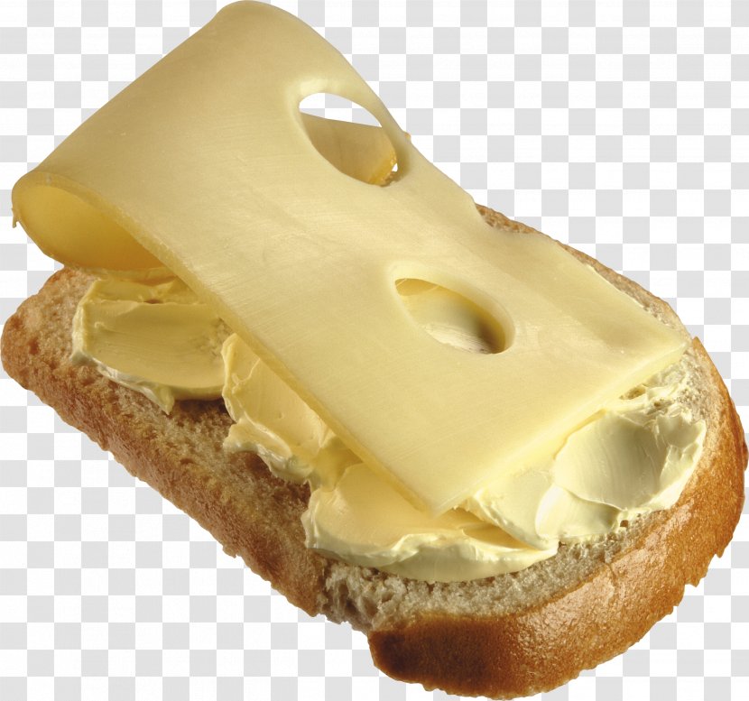 Butterbrot Cheese Breakfast Focaccia - Small Bread - Butter Transparent PNG