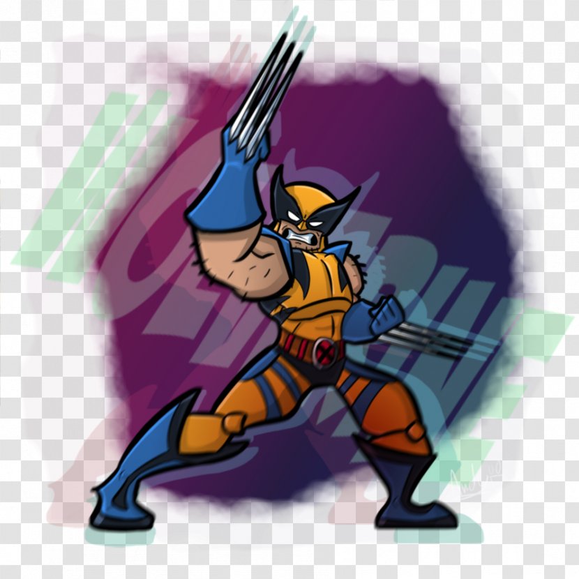 Wolverine Illustration Cartoon Nightcrawler X-Men - Hero Transparent PNG