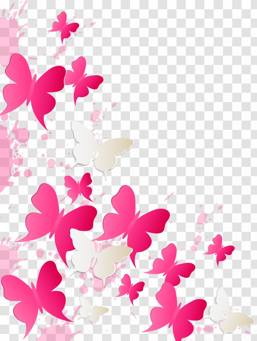Room Breakfast Vinegar Valentines Clip Art - Child - Floating Dancing Butterfly Transparent PNG