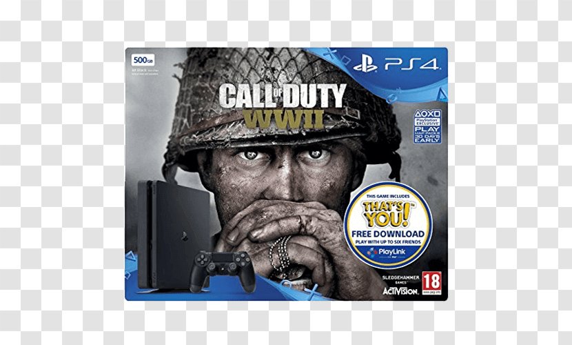 Call Of Duty: WWII Black Ops III Sony PlayStation 4 Slim That's You! - Playstation - Gran Turismo Transparent PNG