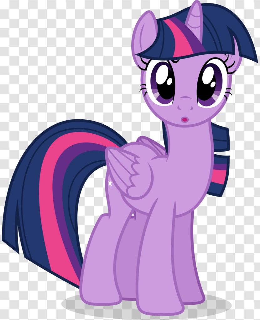 Twilight Sparkle Pony Rarity Applejack Spike - Purple Transparent PNG