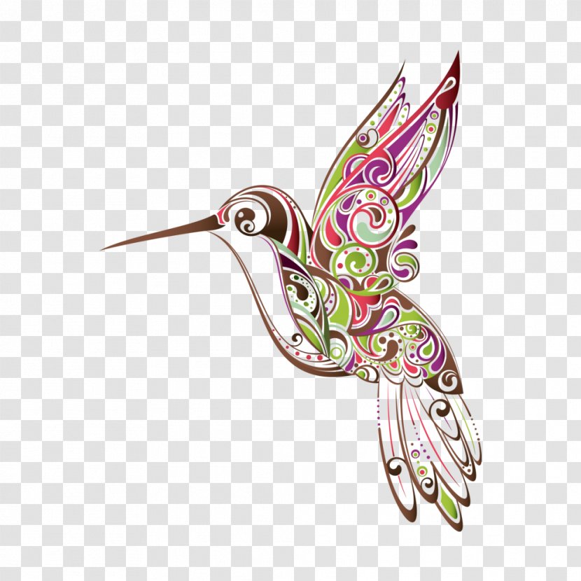 Hummingbird Clip Art Drawing Royalty-free - Brooch - Printing Transparent PNG