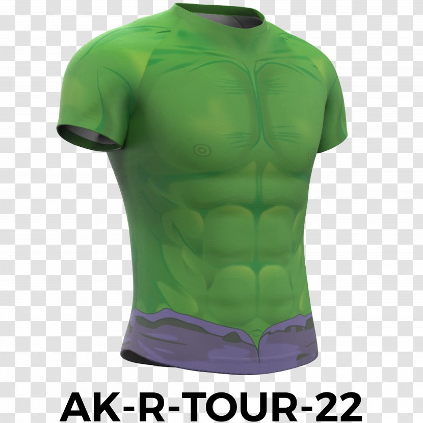 T-shirt Sleeve Green Neck - Active Shirt Transparent PNG