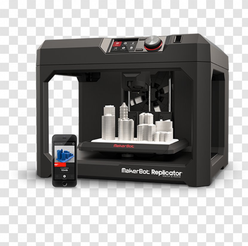 MakerBot 3D Printing Printer Polylactic Acid - Machine Transparent PNG