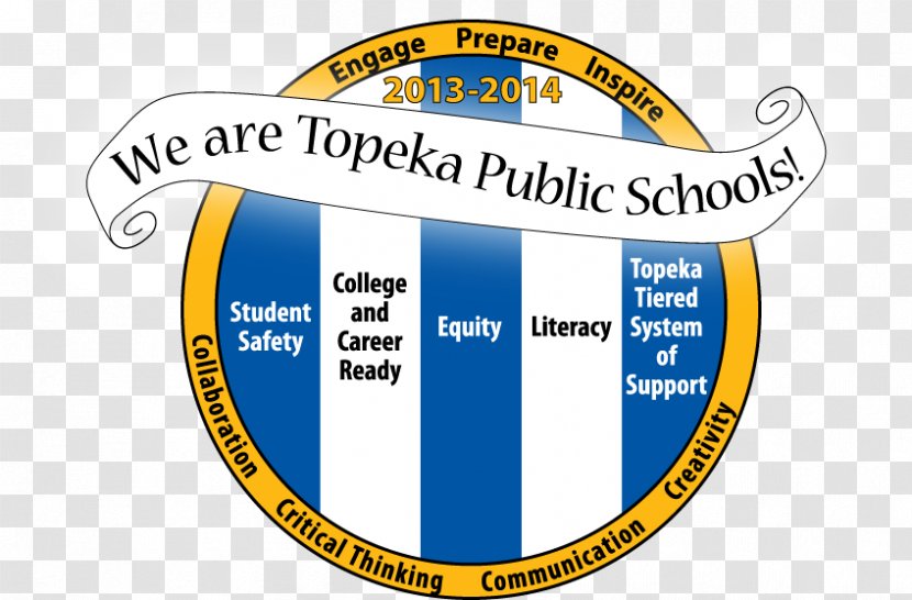 Topeka Public Schools Organization Brand Logo Font - Rg Transparent PNG