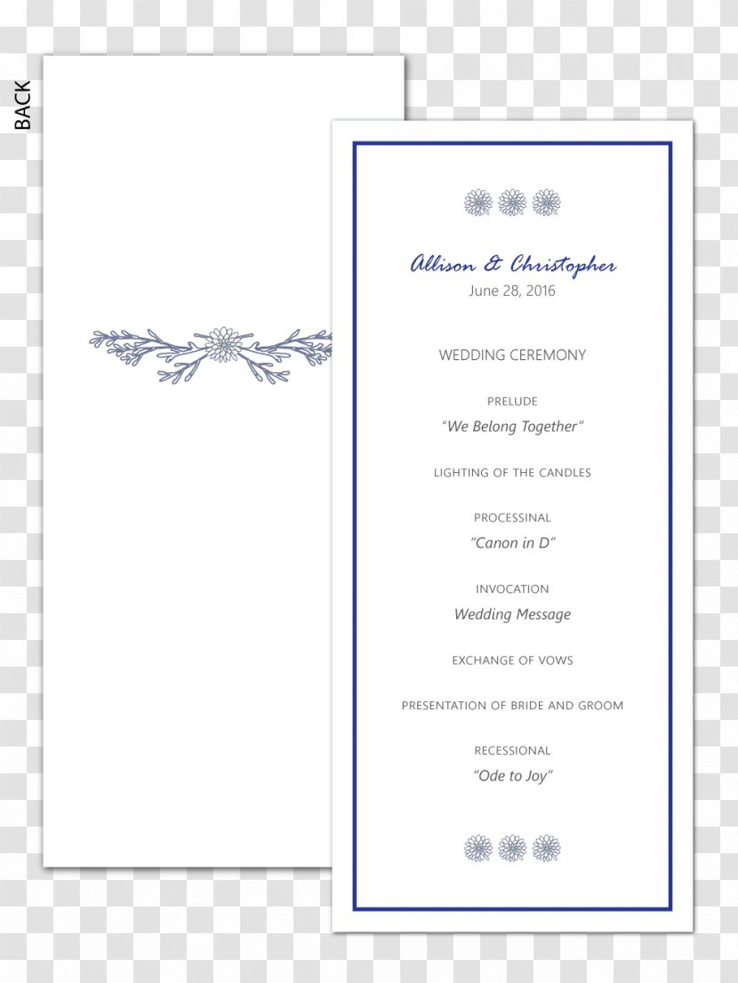 Wedding Invitation Paper Greeting & Note Cards Printing Christmas Card - Party Supply - Oho Transparent PNG