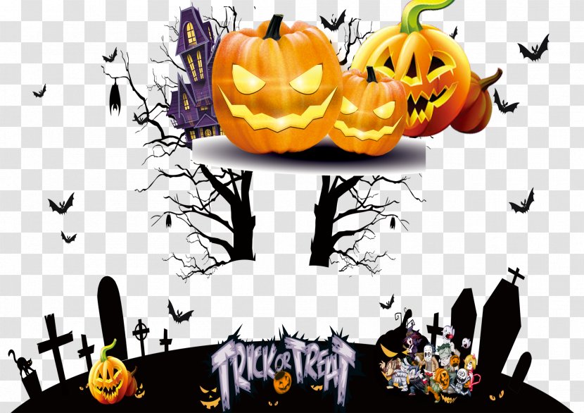 Halloween Vecteur Pumpkin - Yellow - Pictures Transparent PNG
