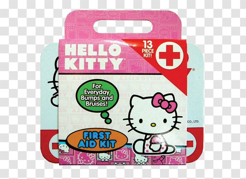 Hello Kitty First Aid Kits Supplies Health - Heart - Kit Transparent PNG