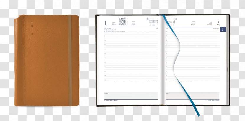 Paper Diary Office Notebook Desk - Stationery Transparent PNG