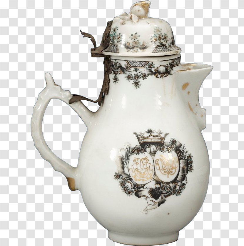 Jug Tableware Porcelain Mug Teapot Transparent PNG