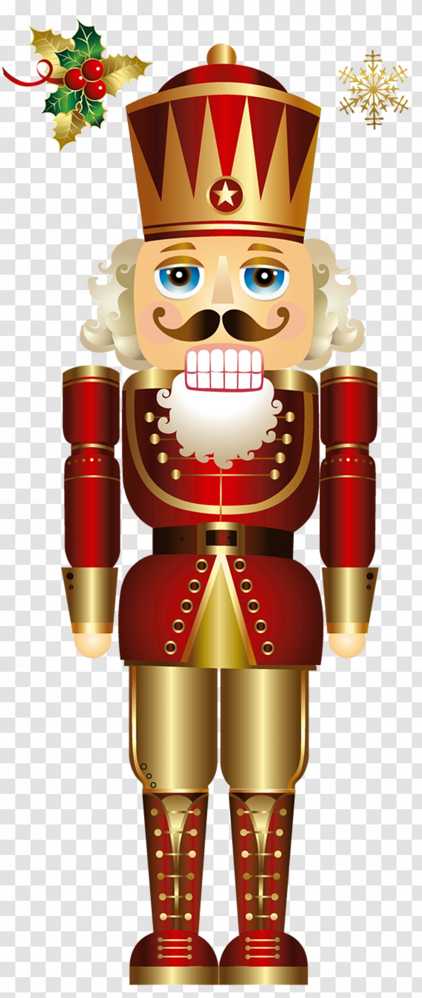 The Nutcracker And Mouse King Doll Clip Art - Christmas Ornament - Rehab Cliparts Transparent PNG