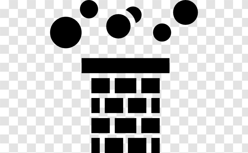Chess Brick Black And White - Number - Chimney Transparent PNG