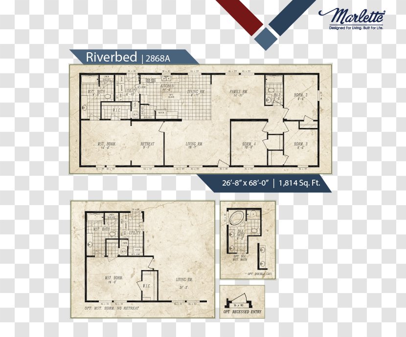 Floor Plan Marlette Oregon House Manufactured Housing - Text Transparent PNG