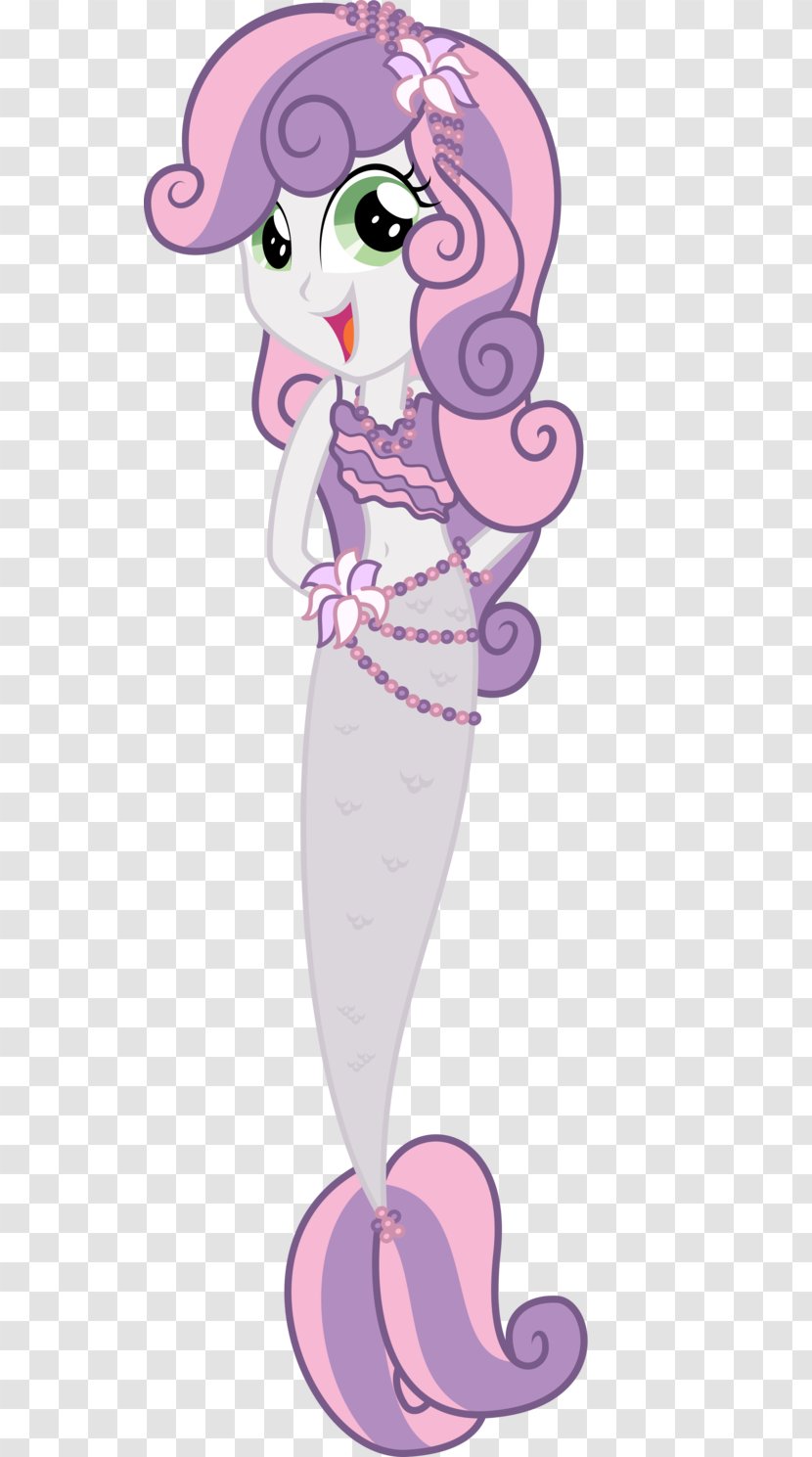 Mermaid Sweetie Belle Twilight Sparkle Scootaloo Princess Celestia - Frame Transparent PNG
