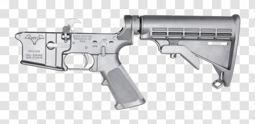 Trigger Firearm Stock Receiver Air Gun - Lower Transparent PNG