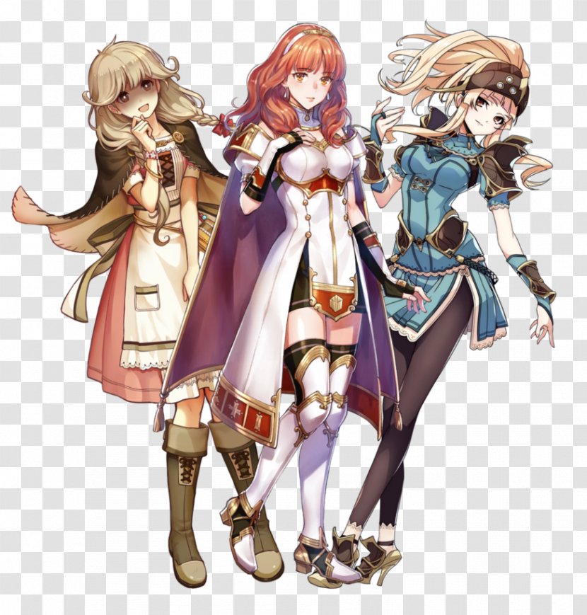 Fire Emblem Echoes: Shadows Of Valentia Awakening Fates Video Game Escape Team - Heart - Watercolor Transparent PNG