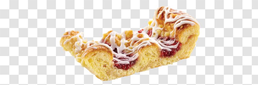 Danish Pastry Cinnamon Roll Strudel Cherry Pie Cuisine - Raspberry Transparent PNG
