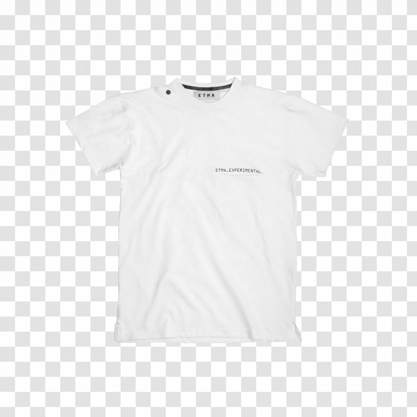 T-shirt Sleeve Shoulder Angle - Two White T Shirts Transparent PNG