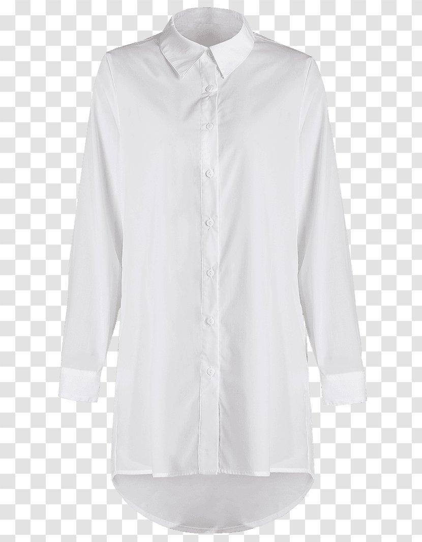 Blouse T-shirt Sleeve School Uniform - Jeans - White Dress Shirt Transparent PNG