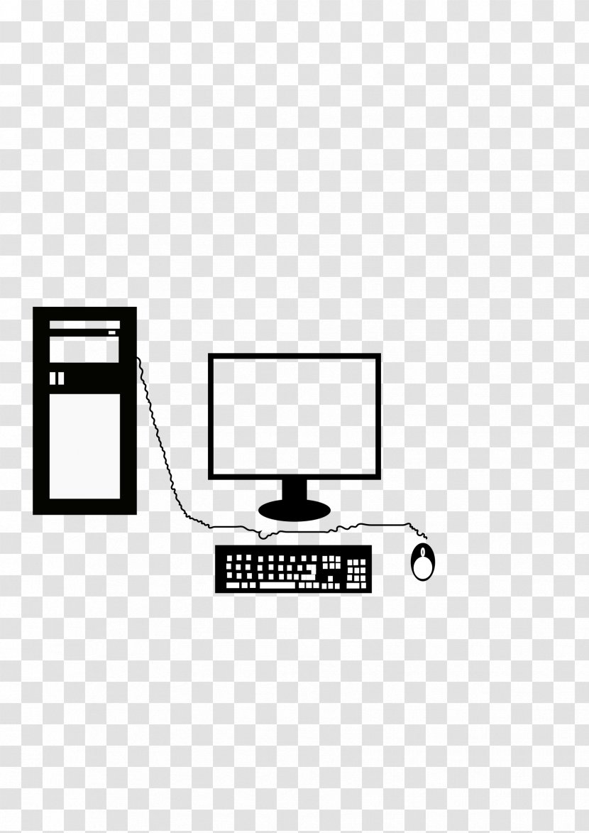 Laptop Personal Computer Monitor Accessory Desktop Computers - Black - Notebook Clipart Transparent PNG