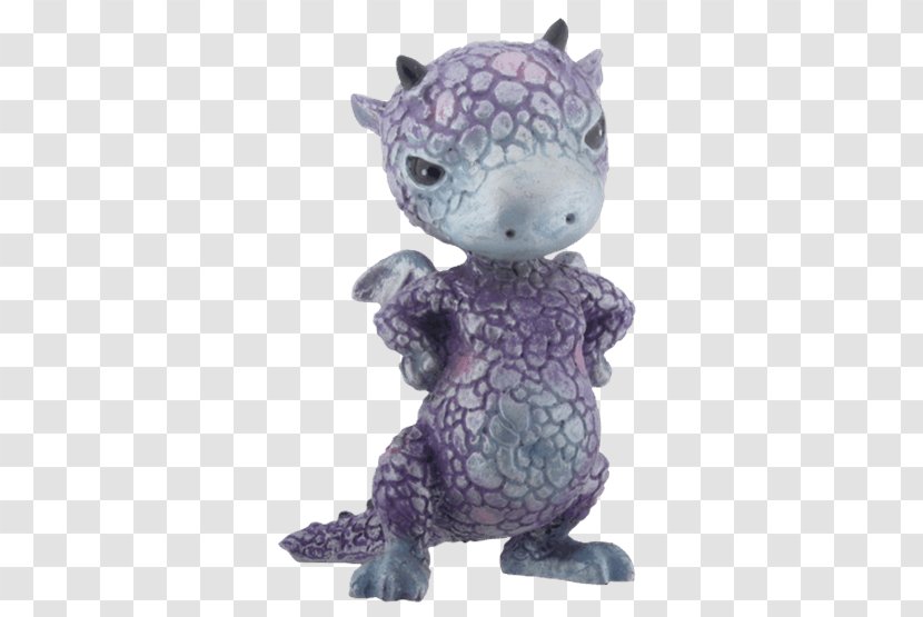 Figurine Dragon Purple Fantasy Statue - Snout Transparent PNG