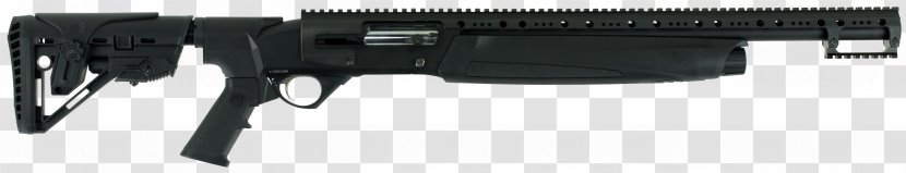 Trigger Benelli M4 Semi-automatic Firearm Gun Barrel - Silhouette - Cartoon Transparent PNG