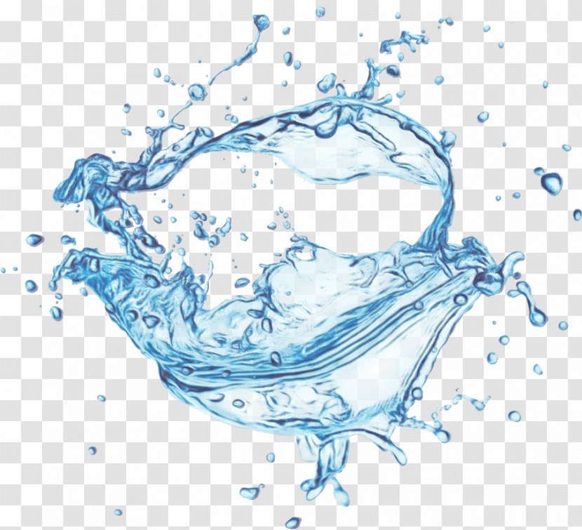 Watercolor Splash Background - Paint - Drinking Water Drop Transparent PNG