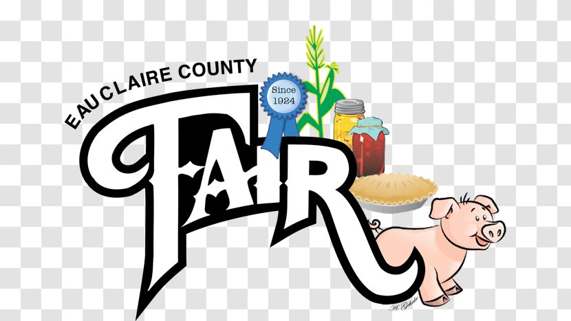Fair Eau Claire County Exposition Center Logo - Text Transparent PNG