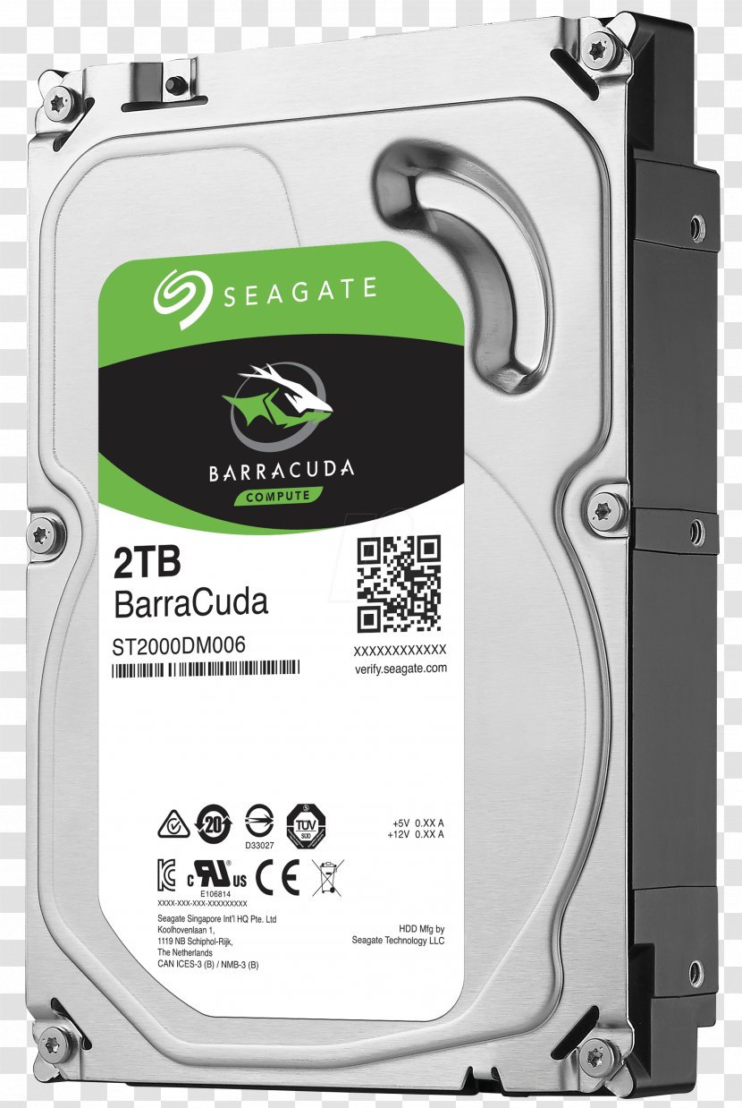 Hard Drives Seagate Barracuda Serial ATA Terabyte Technology - Hardware - Disk Transparent PNG