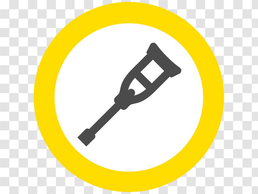Crutch - Logo - Yellow Transparent PNG