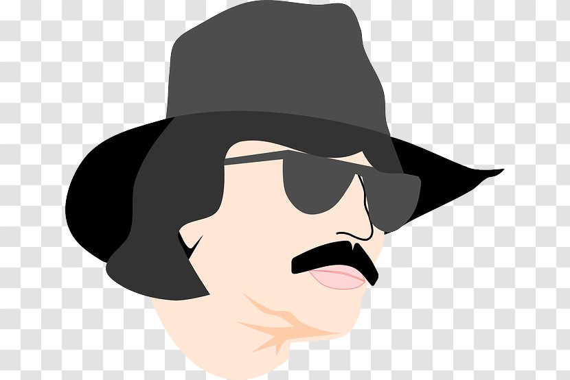 Hat Sombrero - Face - Mustach Transparent PNG