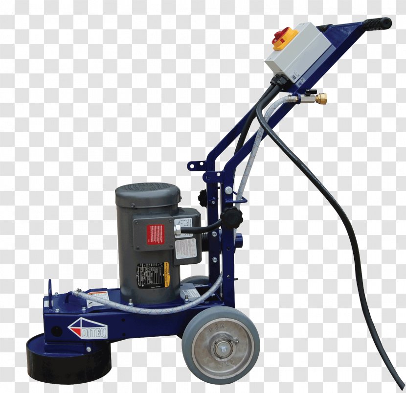 Concrete Grinder Grinding Machine Polished - Outdoor Power Equipment - Polishing Tools Transparent PNG