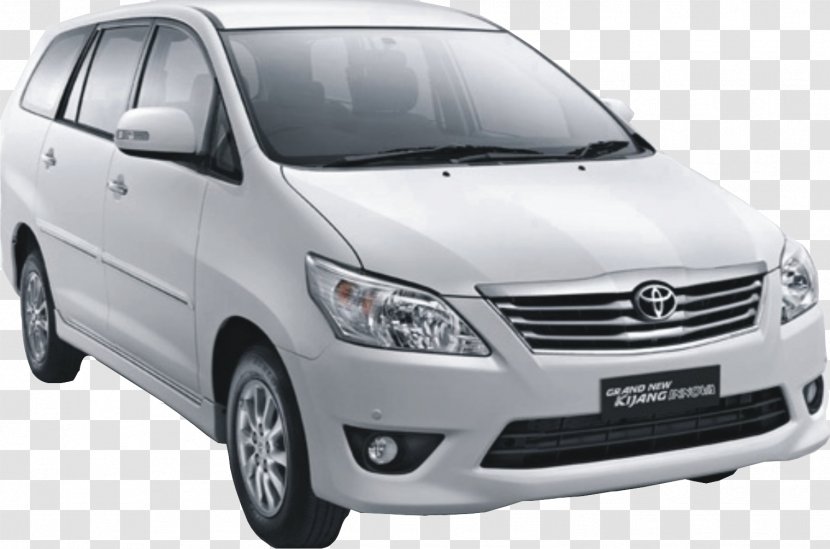 Car Rental Kuta Toyota Innova - Bumper Transparent PNG