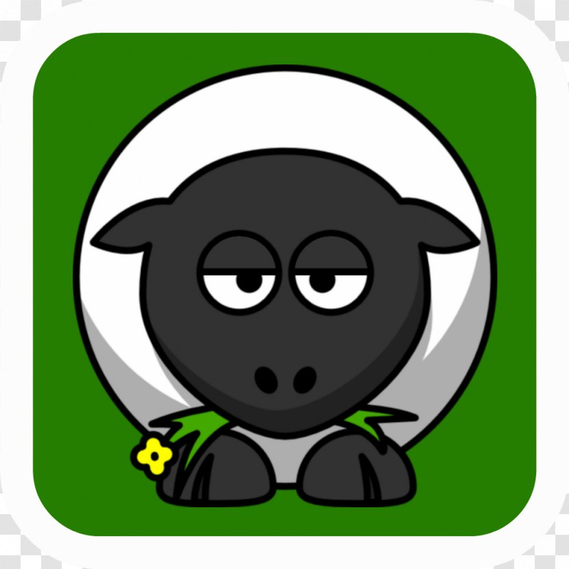 Shropshire Sheep Cartoon Zazzle Goat Clip Art - Black Transparent PNG