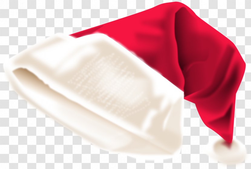 Santa Claus Suit Clip Art Hat - Red Transparent PNG
