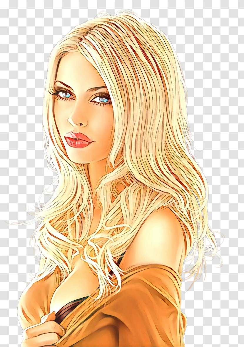 Hair Face Blond Hairstyle Beauty Transparent PNG