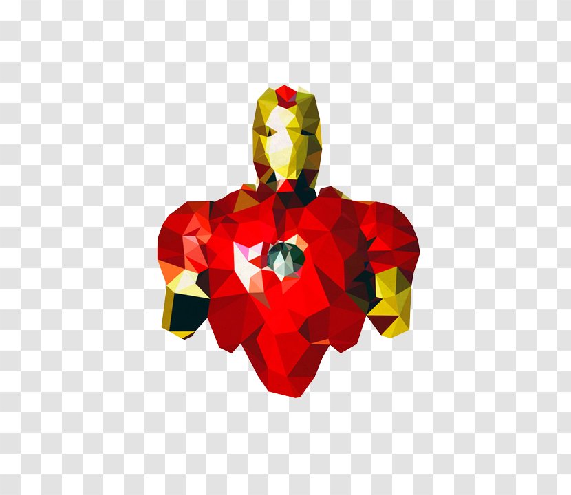 Captain America Iron Man Hulk Polygon Hero - Diamond Stitching Transparent PNG