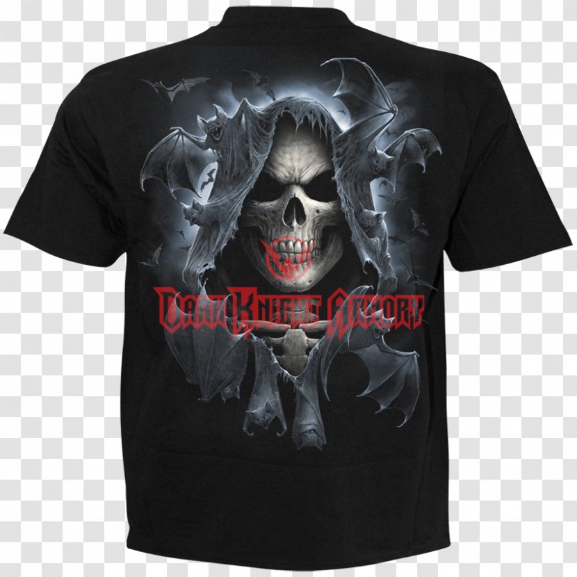 Death T-shirt Hoodie Bat Human Skull Symbolism - Shirt - Dark Souls Shirts Transparent PNG