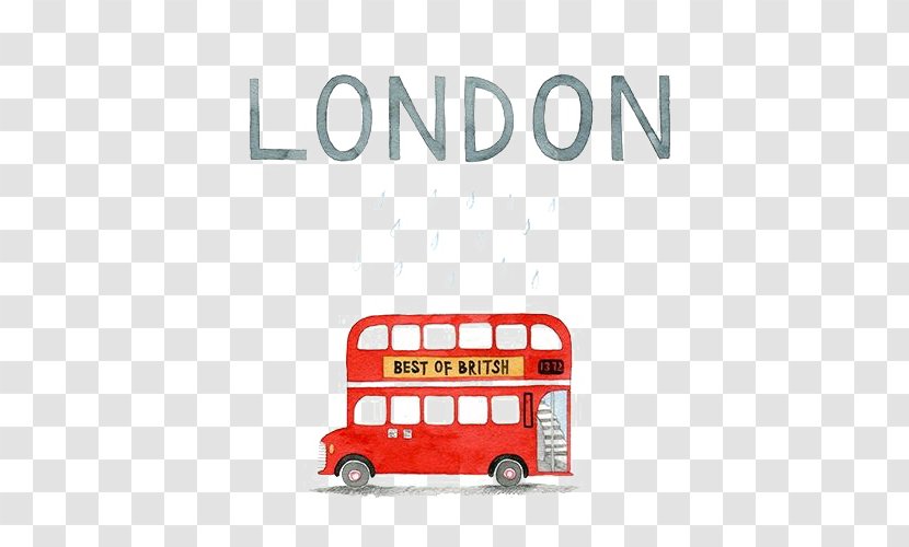London Autobus De Londres - Bus Transparent PNG