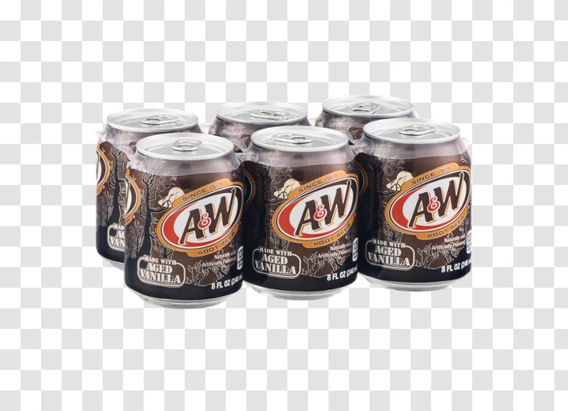 Fizzy Drinks A&W Root Beer Aluminum Can Tin - Aw Restaurants - Rag Transparent PNG