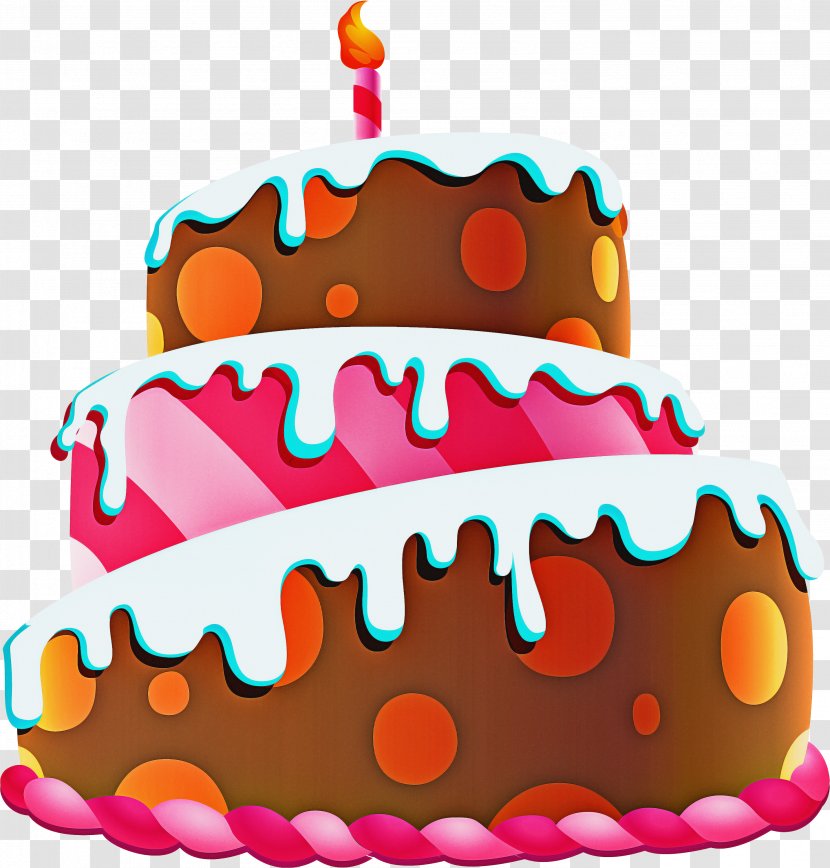 Cartoon Birthday Cake - Price - Kuchen Buttercream Transparent PNG