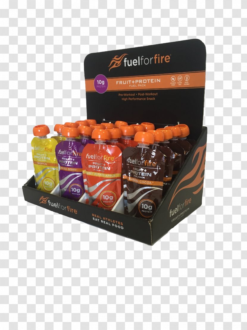 Fire Fuel Athlete Vinyl Banners - Confectionery - Product Display Transparent PNG